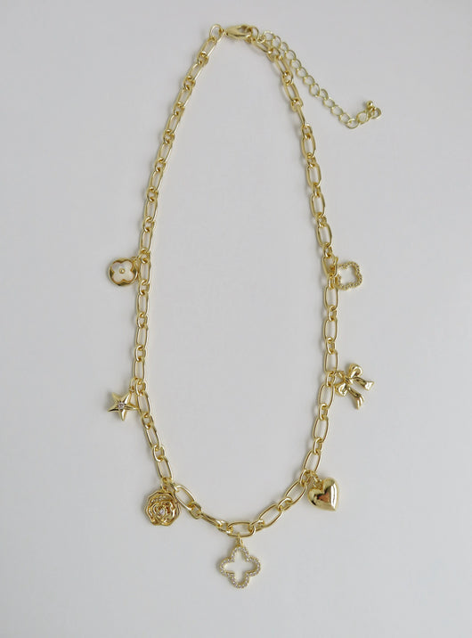 Clover Charm Necklace