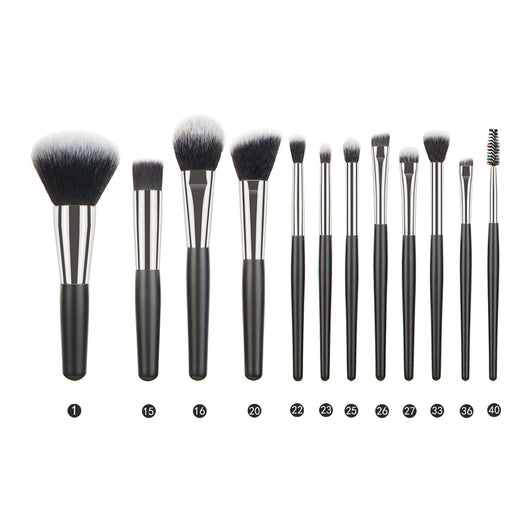 Set Completo de Brochas de Maquillaje con Cerdas Naturales - Image 7