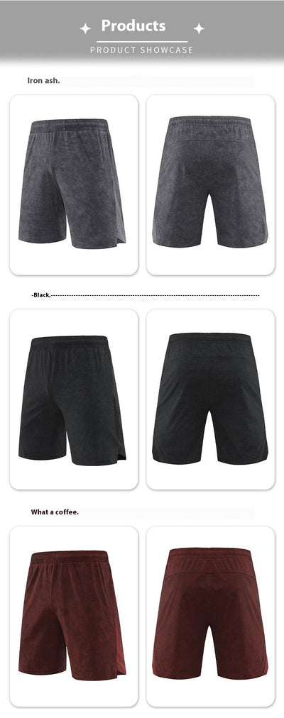 Shorts Deportivos Tie-Dye Ice Silk Transpirables - Pantalones Cortos Running de Secado Rápido - Image 21