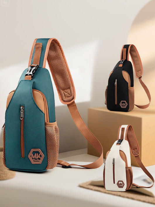 Bolsa Bandolera Crossbody Coreana Resistente - Mochila Pecho Casual - Image 14