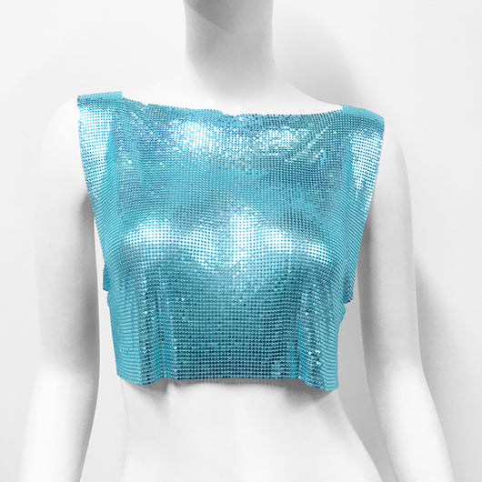 Top Brillante con Lentejuelas Metálicas - Estilo Dulce y Picante - Image 13