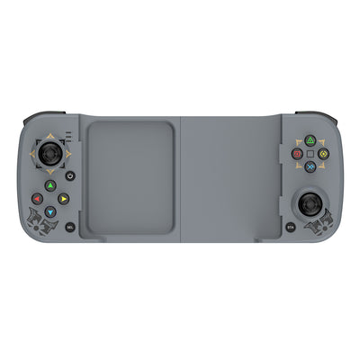 Black retractable game handle with red accents, dual joysticks, D-pad, and colored action buttons. - Image 11