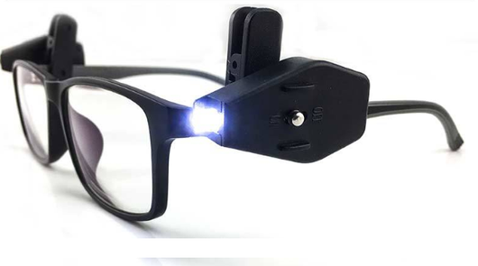 Linterna LED Ajustable para Gafas - Luz de Lectura Portátil - Image 6