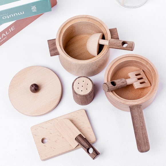 Cocina de Juguete de Madera con Estufa