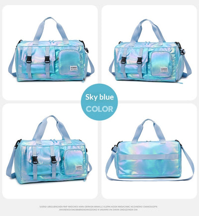Bolsa de Yoga y Fitness Perlada Multicolor con Compartimento Seco-Húmedo - Image 19
