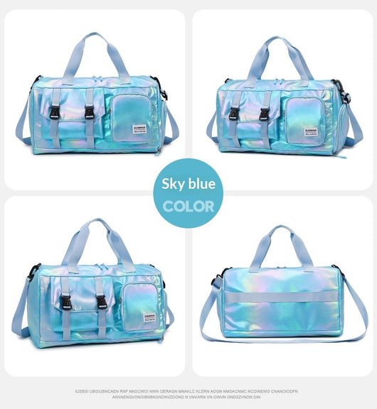 Bolsa de Yoga y Fitness Perlada Multicolor con Compartimento Seco-Húmedo - Image 19