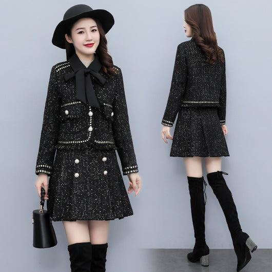 Vestido de Tweed Elegante para Ocasiones Especiales - Image 3