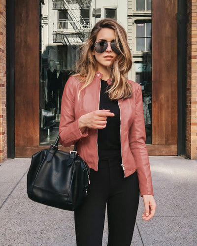 Blazer de Cuero PU para Mujer - Colección Otoño Invierno - Image 4