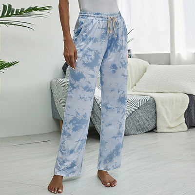 Pantalones de Cintura Alta con Estampado Tie-Dye - Image 11