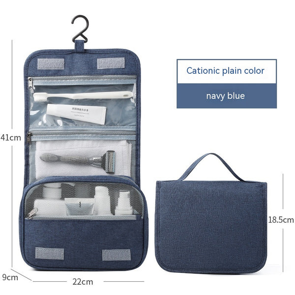 Bolsa de Aseo Organizadora de Viaje Impermeable con Gran Capacidad para Hombre