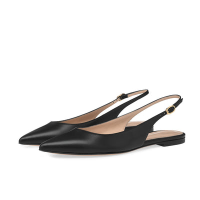 Zapatos Casuales Elegantes con Punta Afilada y Base Plana - Image 9
