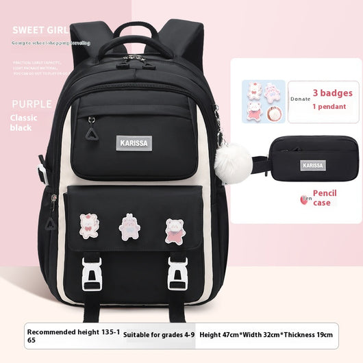 Mochila Escolar Impermeable de Tela Oxford para Niños - Image 19