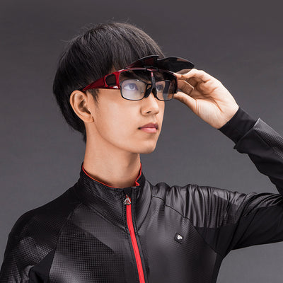 Gafas de Viaje Flip con Lentes Espejadas Polarizadas Resistentes al Viento - Image 7