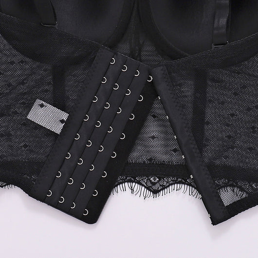 Camiseta de Encaje y Malla Calada para Mujer - Image 11