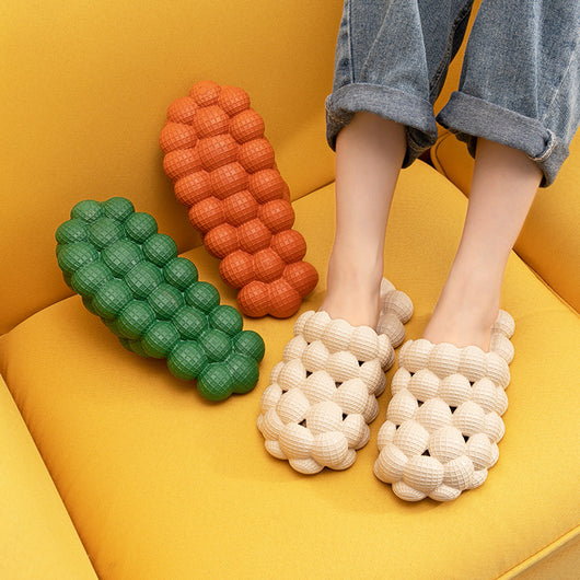 Pantuflas de Baño Suela Gruesa Diseño Espiga Antideslizantes - Image 6
