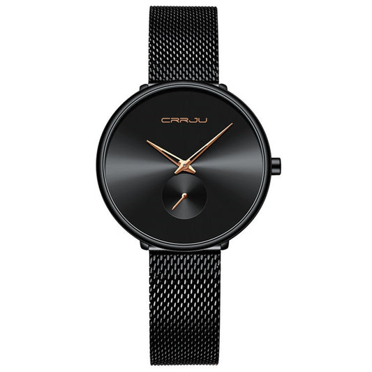 Reloj de Pulsera Mujer Acero Inoxidable Malla Minimalista - Image 2