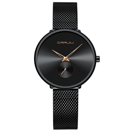 Reloj de Pulsera Mujer Acero Inoxidable Malla Minimalista - Image 2