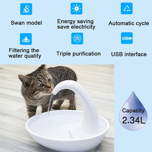 Fuente de Agua para Gatos con Flujo Continuo - Image 11
