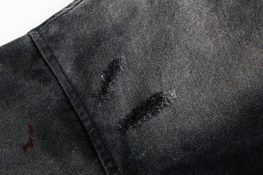 Chaqueta Denim Vintage Desgastada Estilo Retro Americano - Image 15
