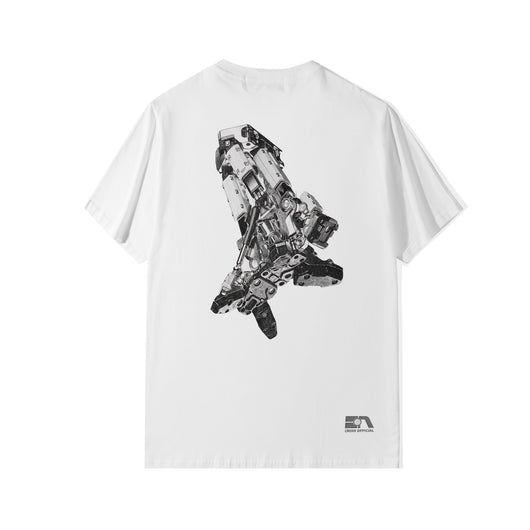 Camiseta de Algodón Suelta para Hombre - Diseño Funcional Verano - Image 8