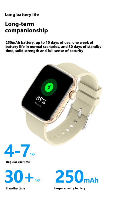 Reloj Inteligente T92 con Llamadas Bluetooth, Monitor de Glucosa y Frecuencia Cardíaca - Image 18
