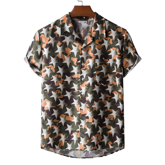 Camisa de Manga Corta Estampada para Hombre - Image 5