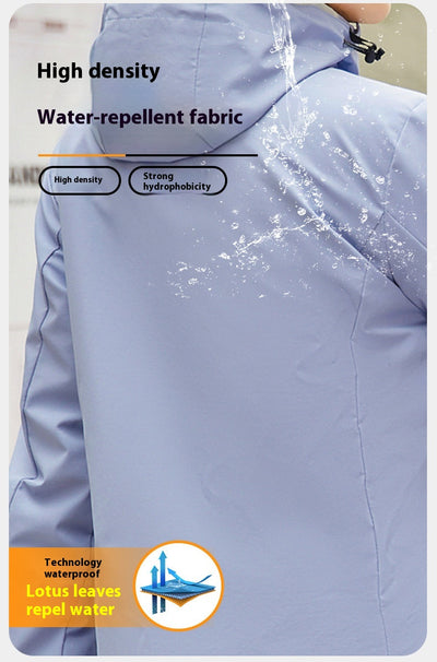 Chaqueta Impermeable Desmontable con Forro Polar - Abrigo 2 en 1 - Image 16