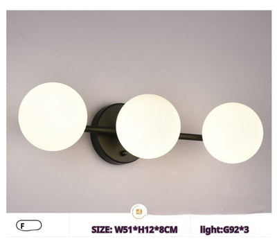 Lámpara Minimalista de Cristal para Mesita de Noche - Image 29