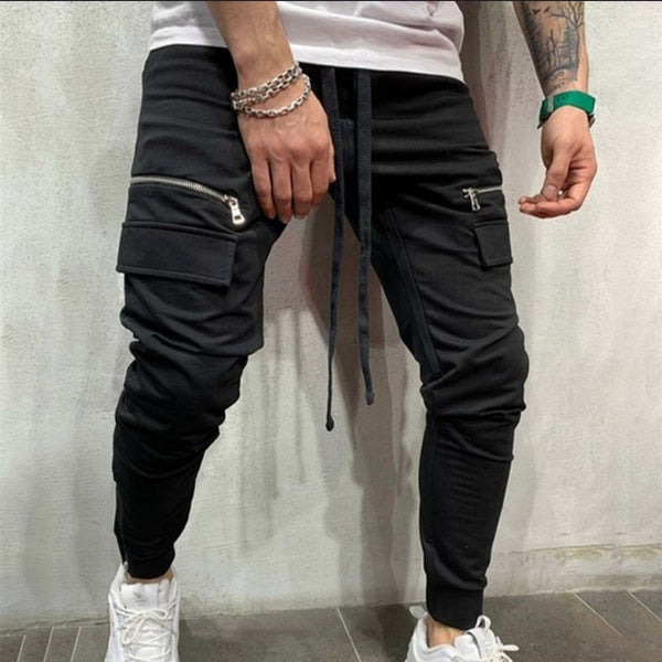 Ropa de Fitness Slim Hip Hop con Estilo Personalizado para Hombres