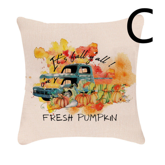 Fundas de Cojín Serie Calabaza Halloween para Sofá y Auto - Image 3