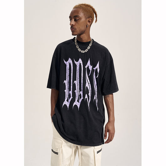 Camiseta Estampada Doble Cara West Coast - Manga Corta Suelta - Image 4