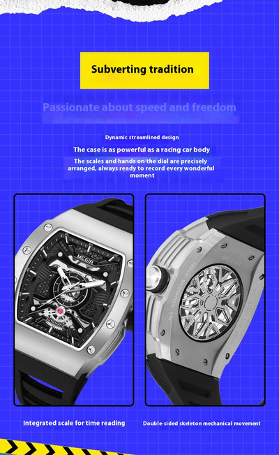 Reloj Mecánico Elegante para Hombre - Estilo Ejecutivo Casual - Image 10