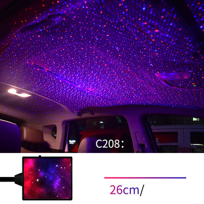 Proyector de Luces Estrelladas USB - Iluminación LED Galaxia para Auto e Interior - Image 12