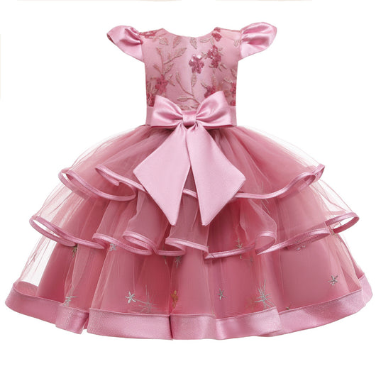 Falda de Desempeño Infantil con Mariposa Grande - Image 3