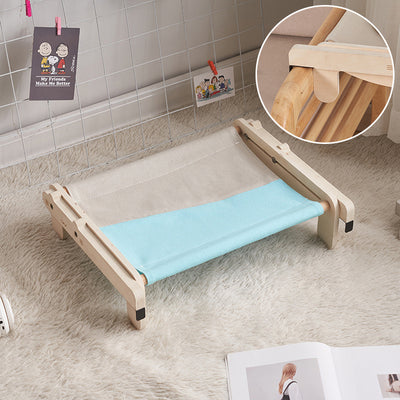 Cama de Madera Maciza para Mascotas - Diseño Versátil para Todas las Estaciones - Image 6