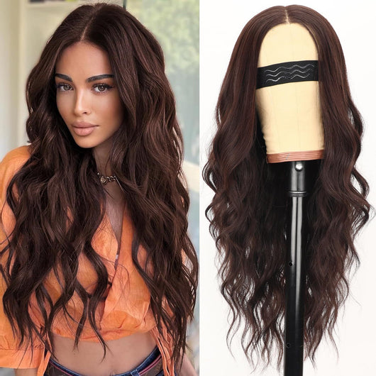 Peluca Ondulada con Encaje para Mujer - Estilo Versátil y Natural - Image 16