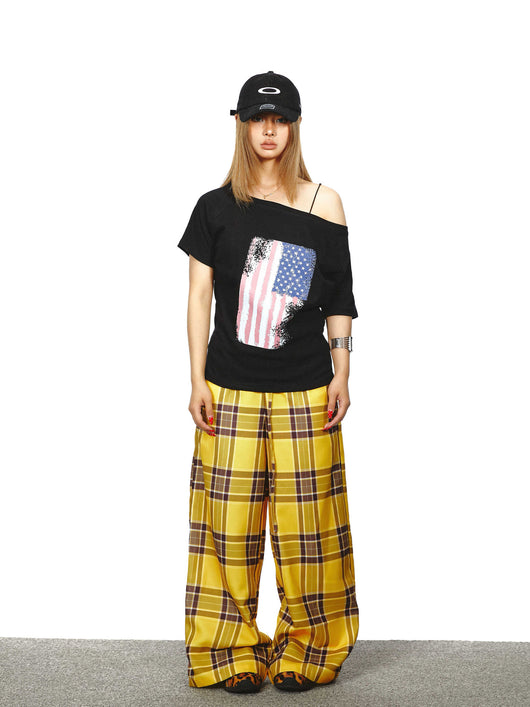 Camiseta Estampada con Bandera para Mujer - Image 5