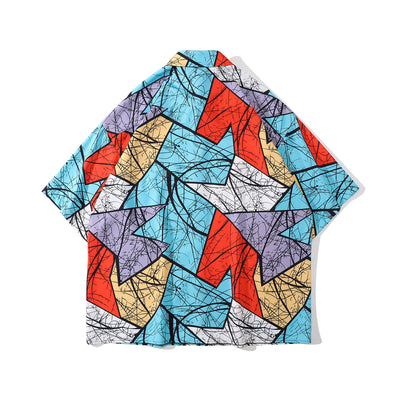 Camisa Oversize Suelta de Manga Corta Estilo Urbano - Image 10
