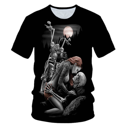 Playera Personalizada Calavera Urbana Manga Corta - Image 10