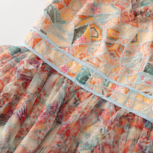 Vestido de Lentejuelas con Tirantes Finos para Mujer - Image 3