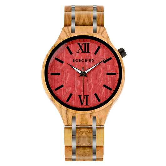 Reloj de Madera Elegante para Hombre Joven Profesional - Image 9