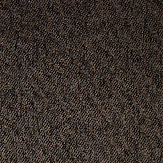 Close-up of a dark gray thickening double-sided linen-look jacquard curtain fabric with a textured weave. - Image 19