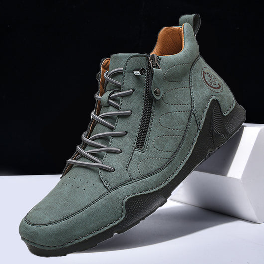 Zapatos Deportivos de Cuero para Hombre Talla Grande - Image 3