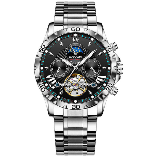 Reloj Mecánico Automático Resistente al Agua con Esfera Luminosa - Image 5