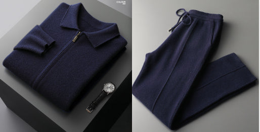 Cardigan Saco Tejido Oversize con Solapas Gruesas para Hombre - Image 6