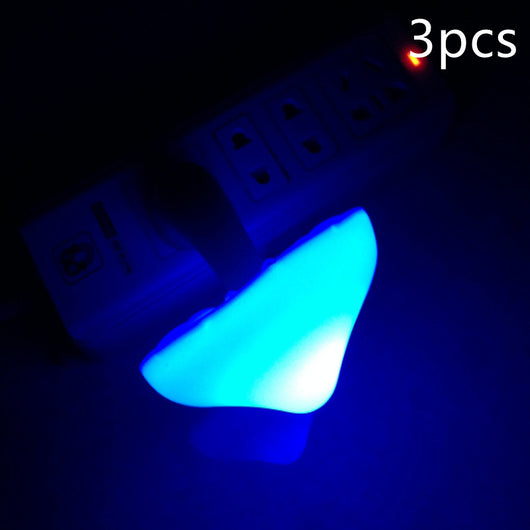 Lámpara Nocturna LED Seta con Sensor de Luz - Enchufable EU/US - Image 23