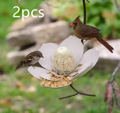 Comedero para Pájaros con Diseño de Pétalos - Image 11