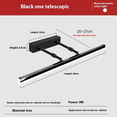 Espejo Botiquín LED Telescópico sin Perforaciones para Baño - Image 6