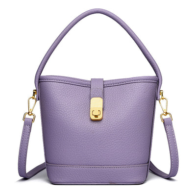 Bolso de Cuero Minimalista Bandolera Multicapa - Diseño Versátil y Elegante - Image 9