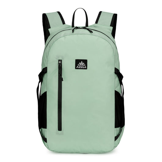 Mochila Ligera AZELA Verde Menta, Casual con Múltiples Bolsillos para Uso Diario y Senderismo - Image 8